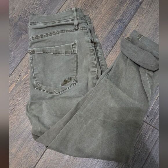 Express Women’s Skinny Ankle Jeans – Size 6, Green - Picture 1 of 4